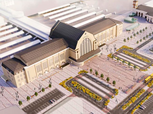 Design of railway stations and airports